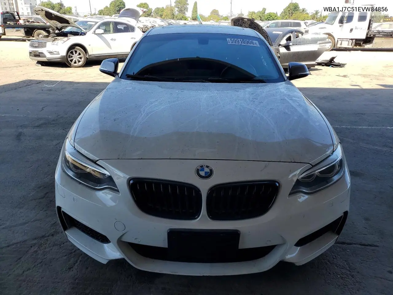 2014 BMW M235I VIN: WBA1J7C51EVW84856 Lot: 59910906