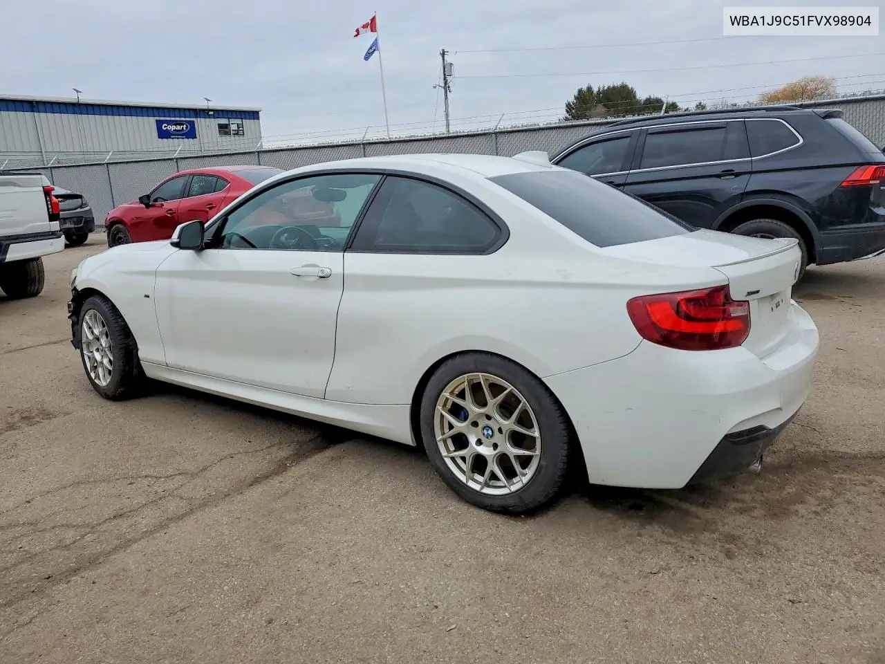 2015 BMW M235Xi VIN: WBA1J9C51FVX98904 Lot: 46411736