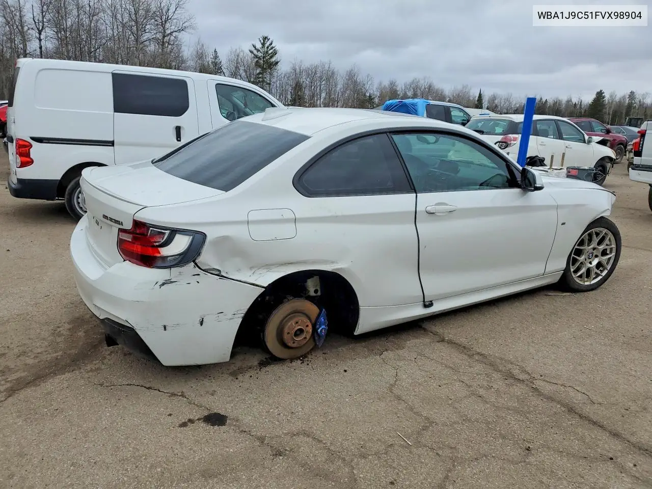 2015 BMW M235Xi VIN: WBA1J9C51FVX98904 Lot: 46411736