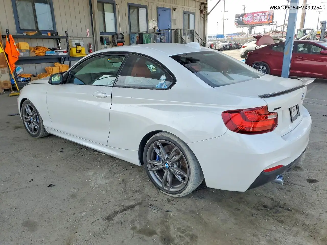 2015 BMW M235Xi VIN: WBA1J9C54FVX99254 Lot: 56098576