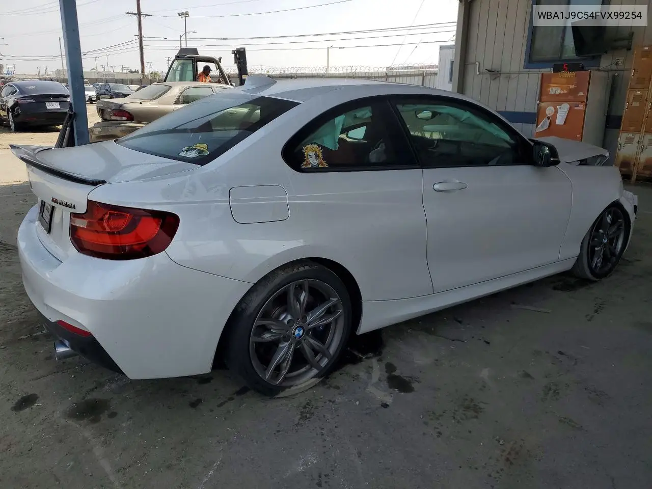 2015 BMW M235Xi VIN: WBA1J9C54FVX99254 Lot: 56098576