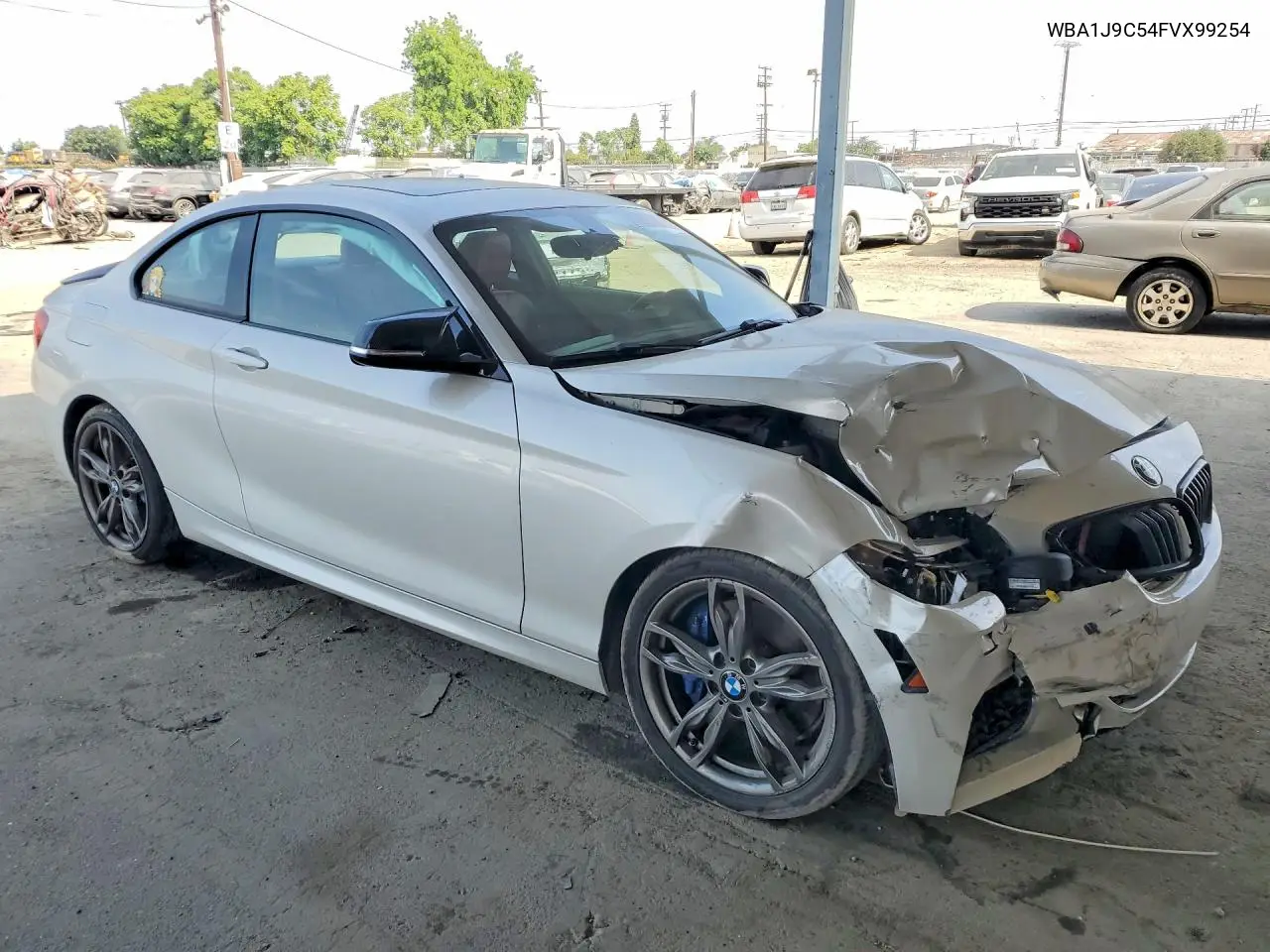 2015 BMW M235Xi VIN: WBA1J9C54FVX99254 Lot: 56098576