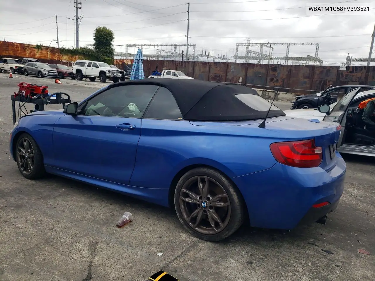 2015 BMW M235I VIN: WBA1M1C58FV393521 Lot: 59367036