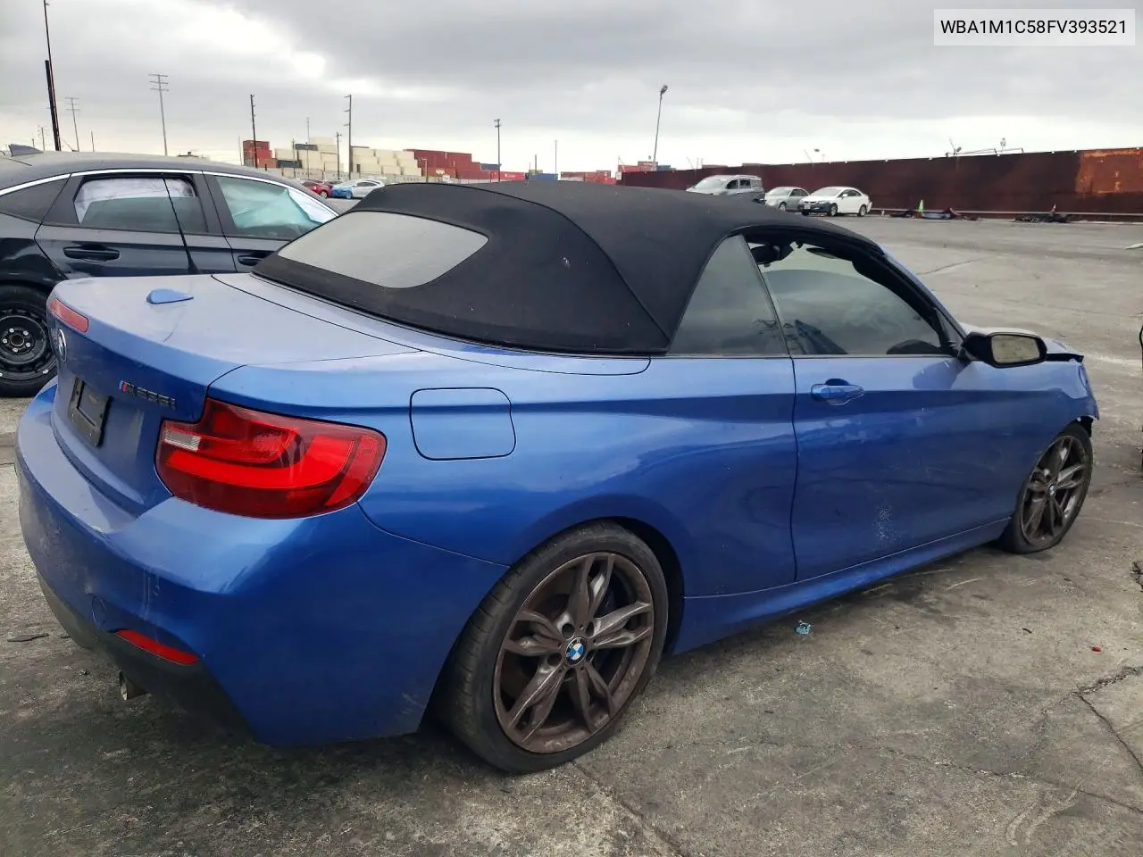 2015 BMW M235I VIN: WBA1M1C58FV393521 Lot: 59367036