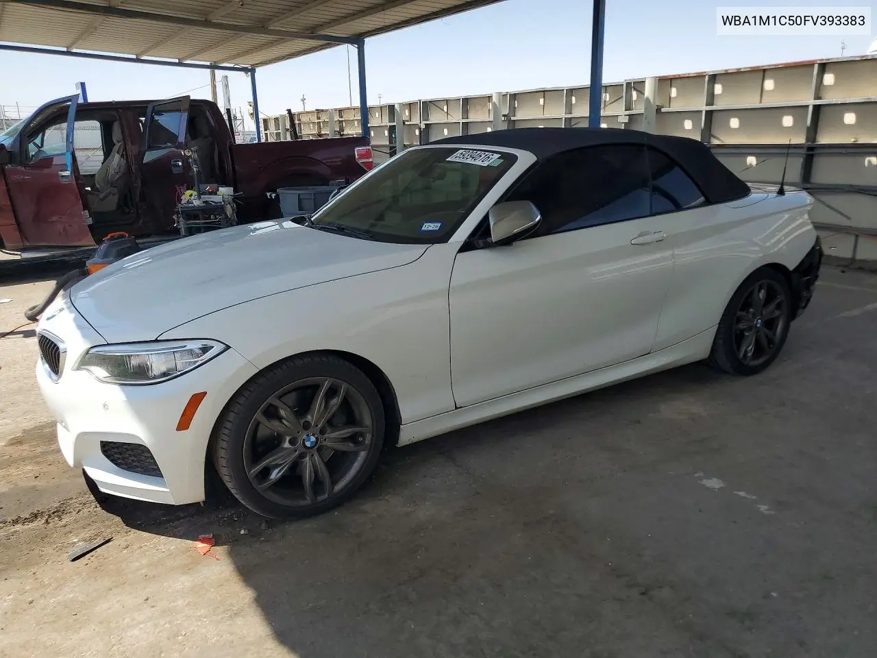 2015 BMW M235I VIN: WBA1M1C50FV393383 Lot: 59394616