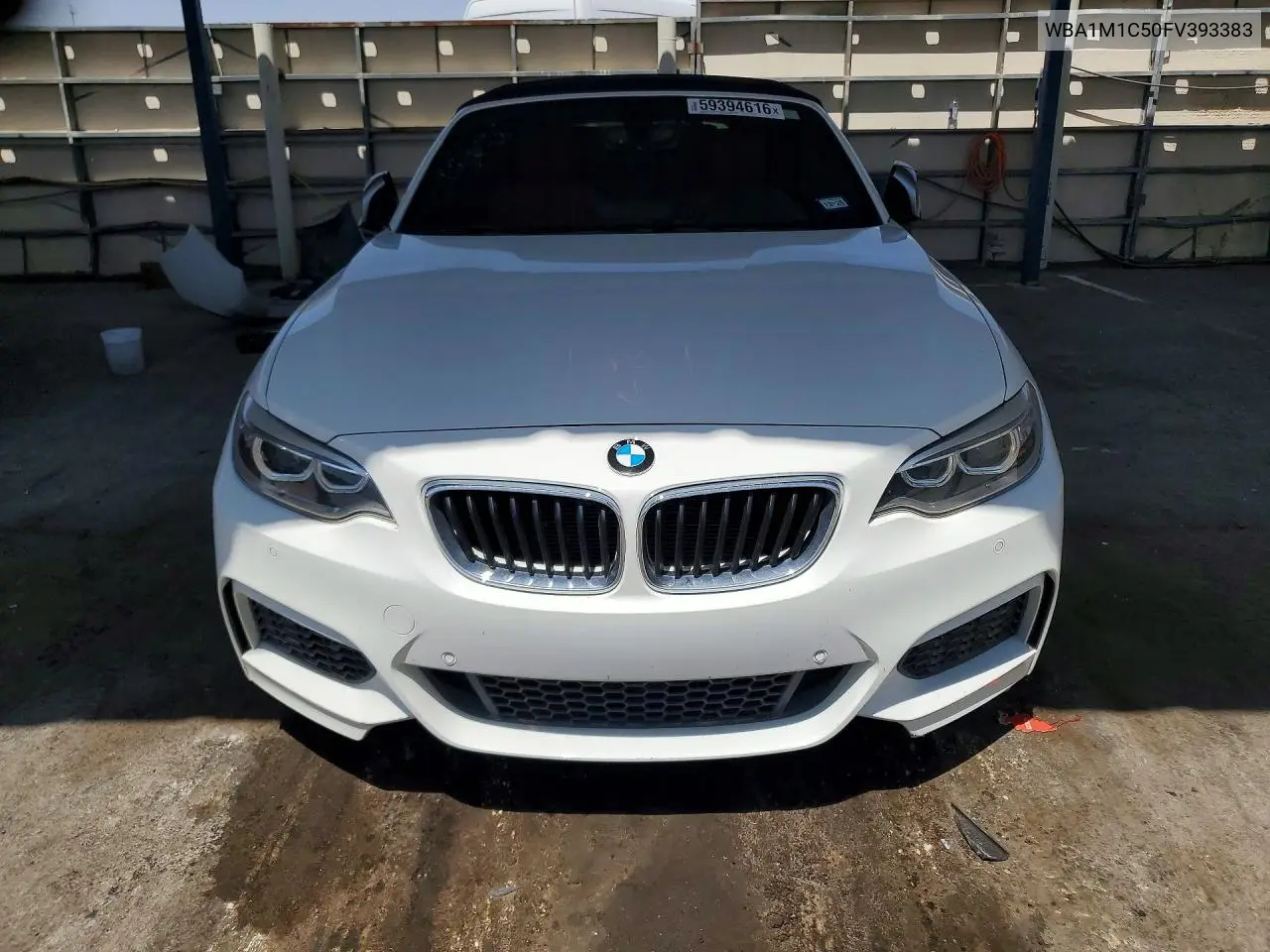 2015 BMW M235I VIN: WBA1M1C50FV393383 Lot: 59394616