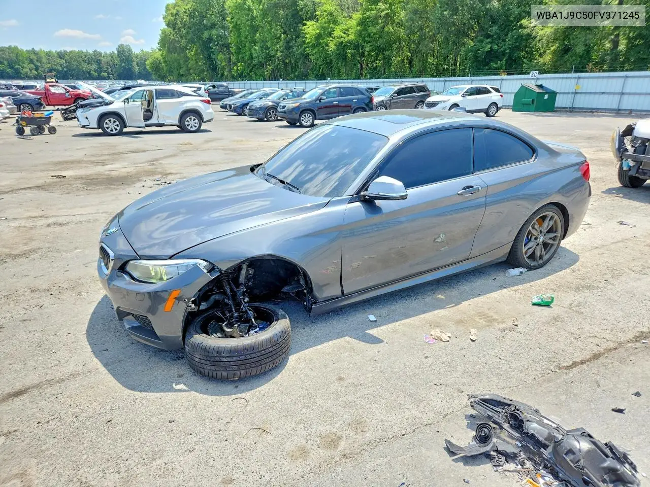 2015 BMW M235Xi VIN: WBA1J9C50FV371245 Lot: 60188916