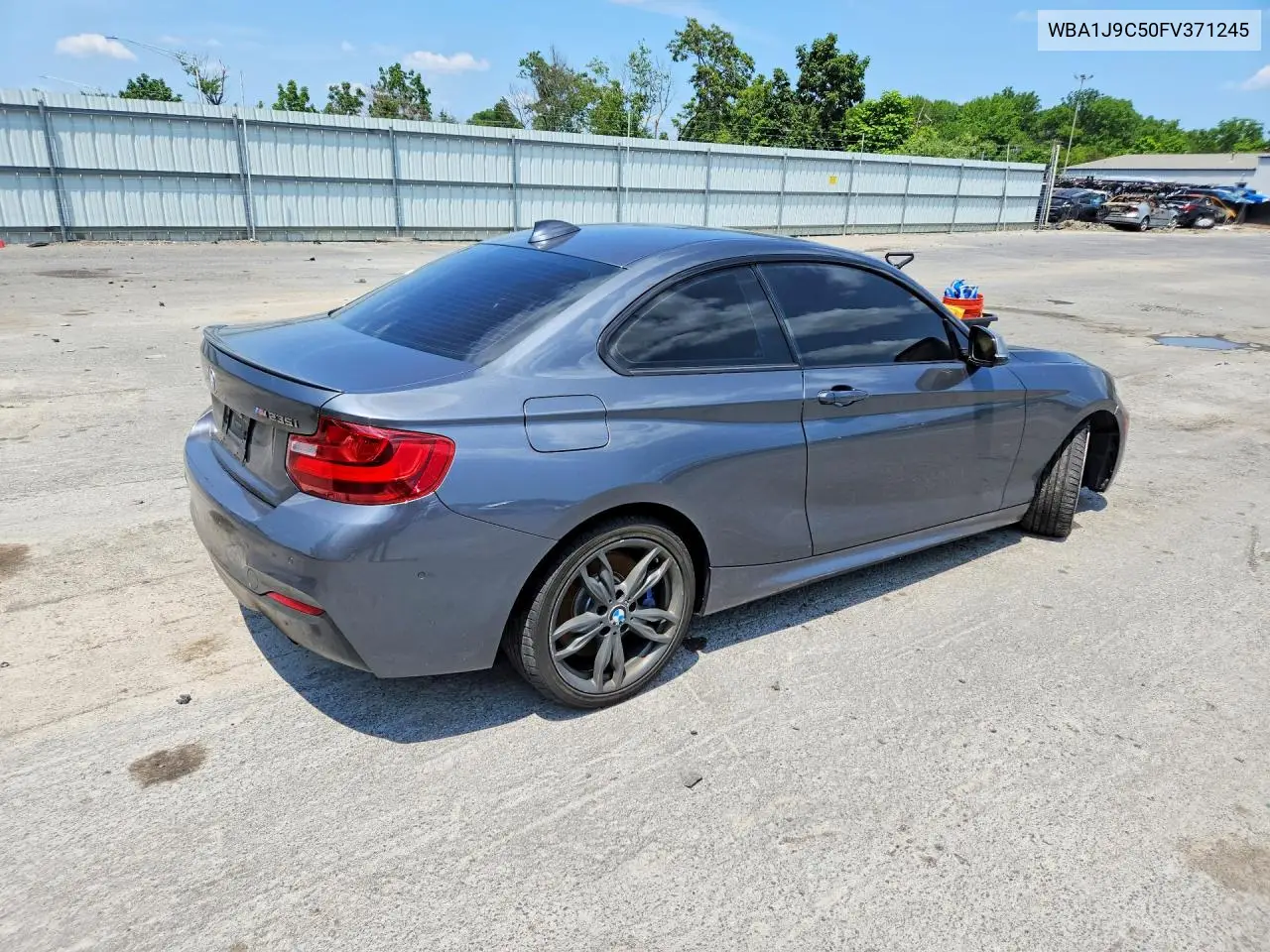 2015 BMW M235Xi VIN: WBA1J9C50FV371245 Lot: 60188916