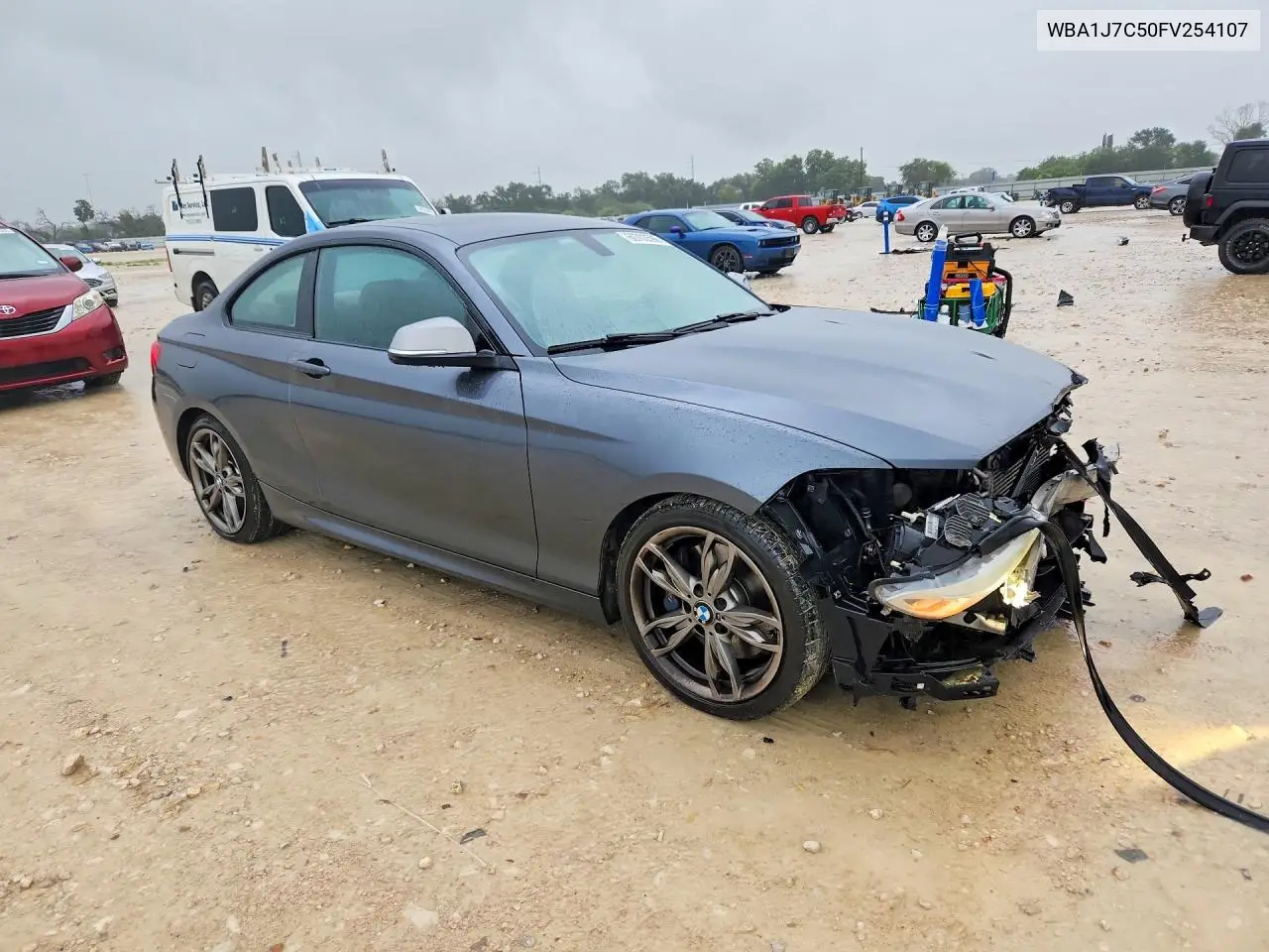 2015 BMW M235I VIN: WBA1J7C50FV254107 Lot: 60703596
