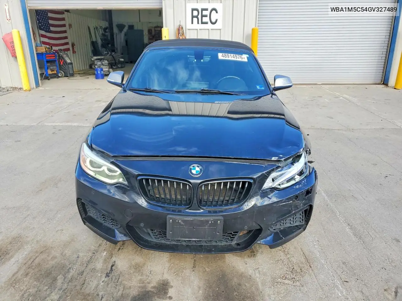 2016 BMW M235Xi VIN: WBA1M5C54GV327489 Lot: 48914976