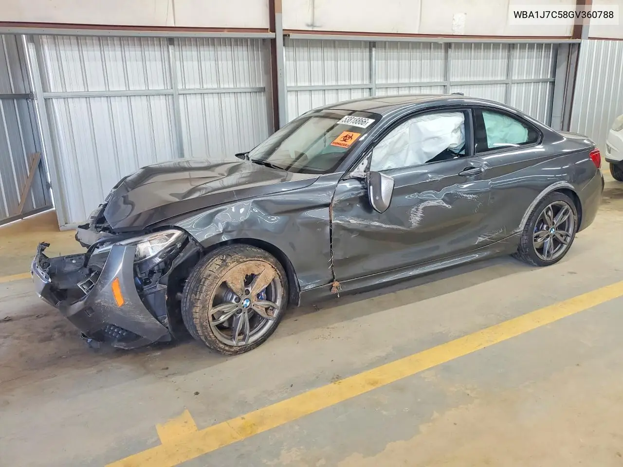 2016 BMW M235I VIN: WBA1J7C58GV360788 Lot: 53818866