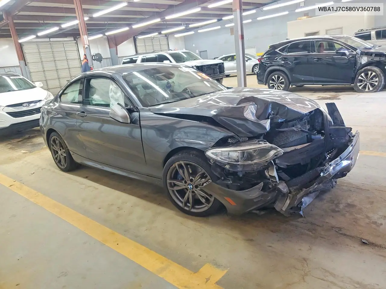 2016 BMW M235I VIN: WBA1J7C58GV360788 Lot: 53818866