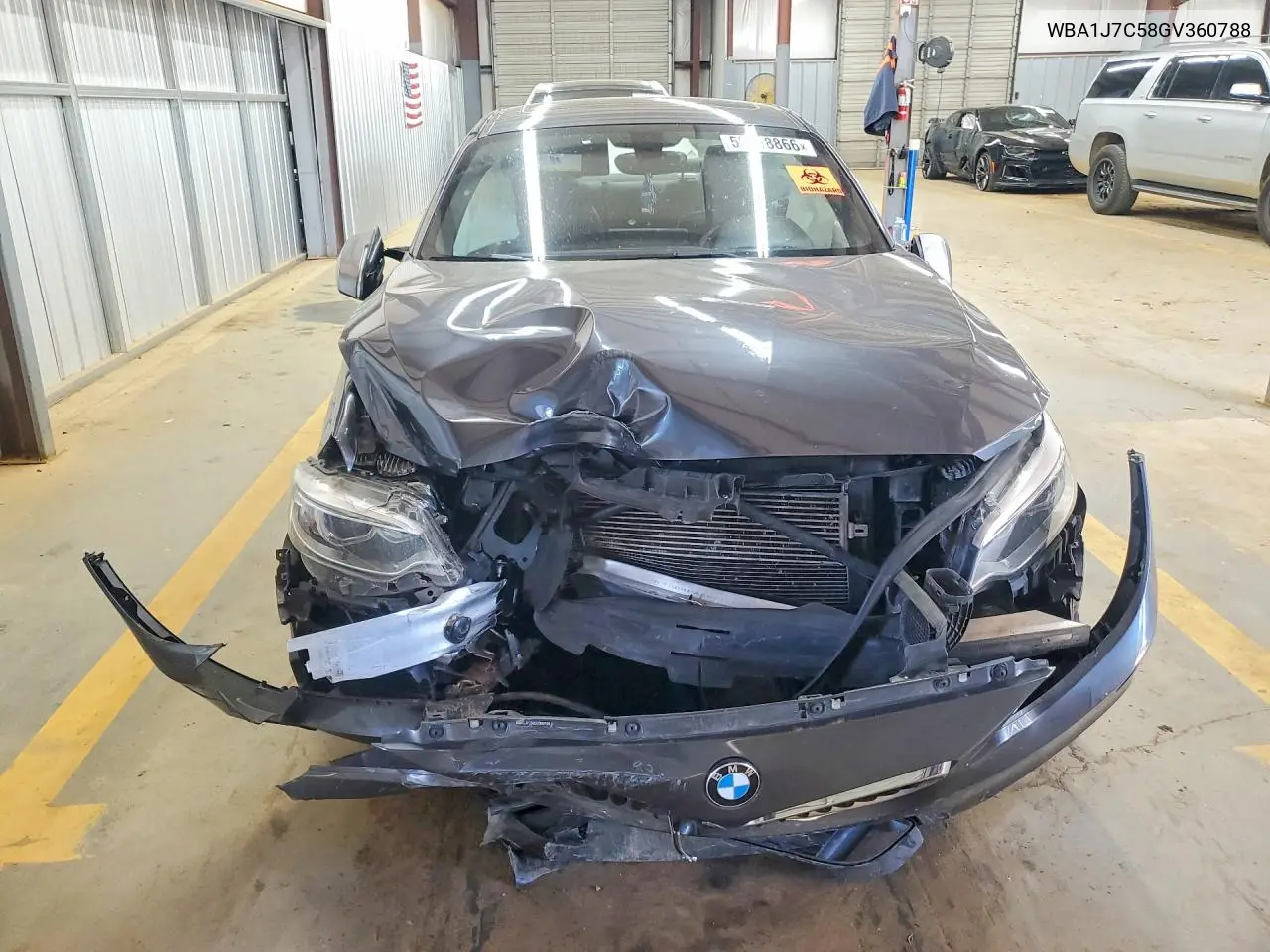 2016 BMW M235I VIN: WBA1J7C58GV360788 Lot: 53818866