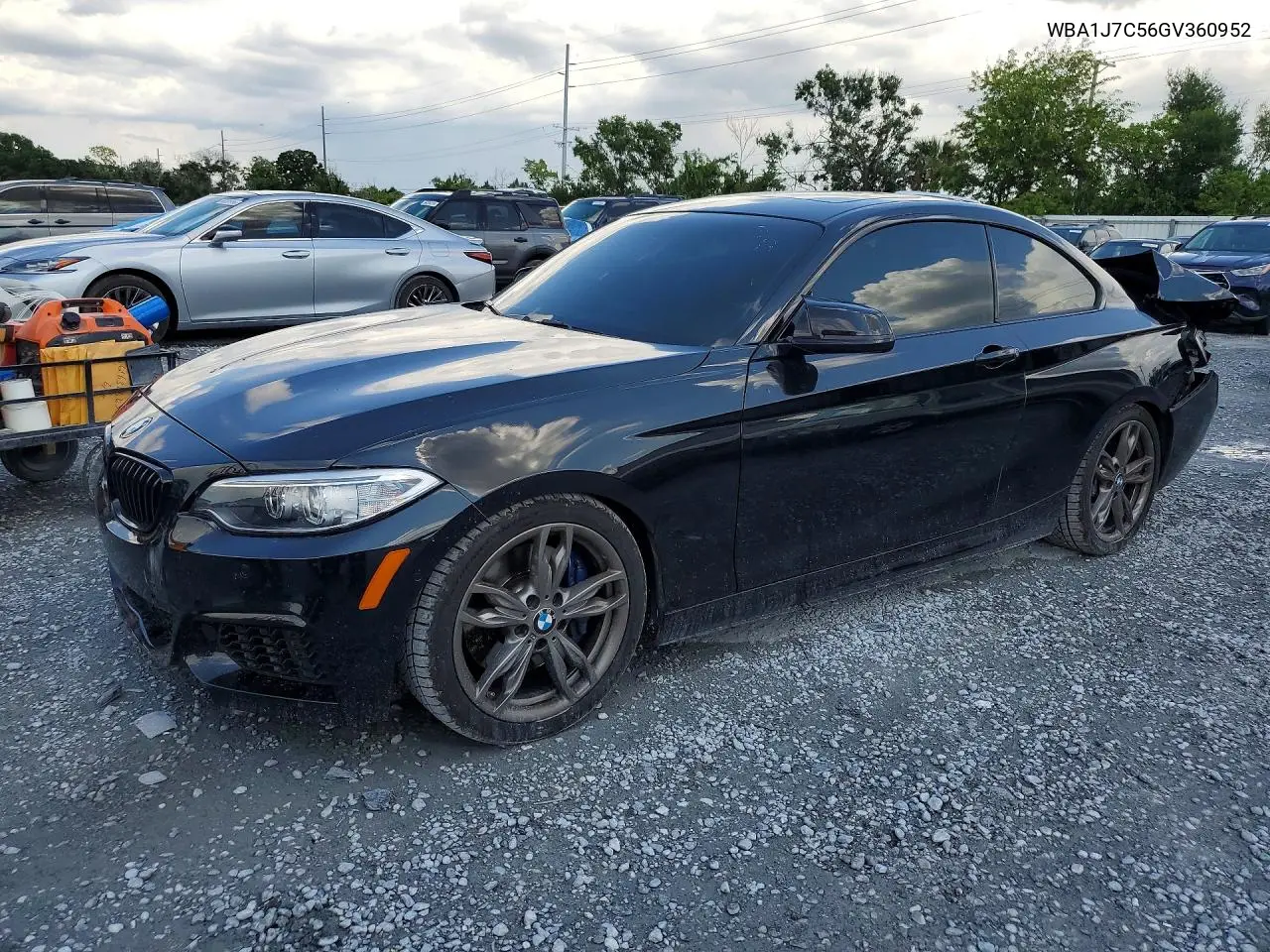 2016 BMW M235I VIN: WBA1J7C56GV360952 Lot: 56514546