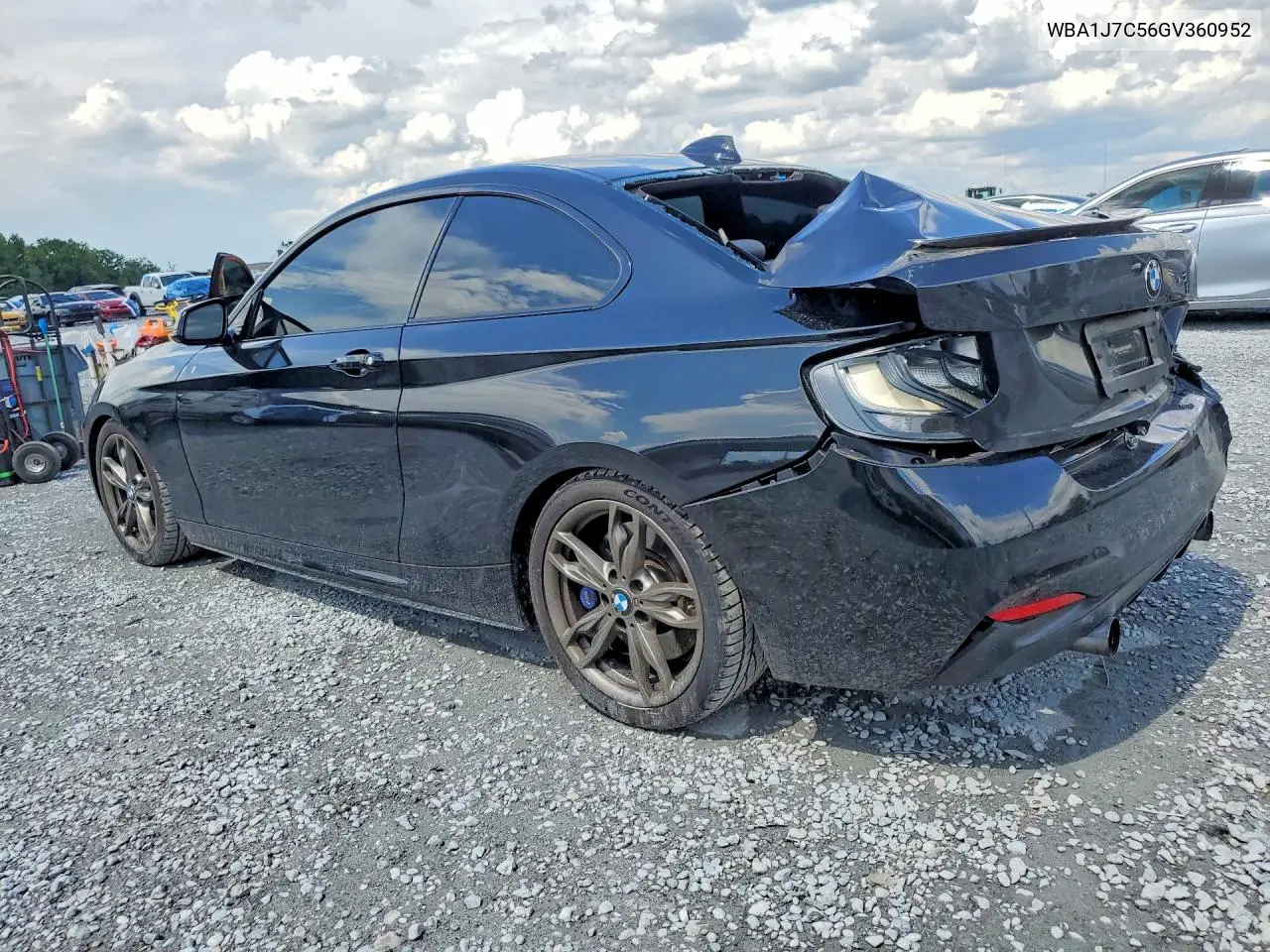 2016 BMW M235I VIN: WBA1J7C56GV360952 Lot: 56514546