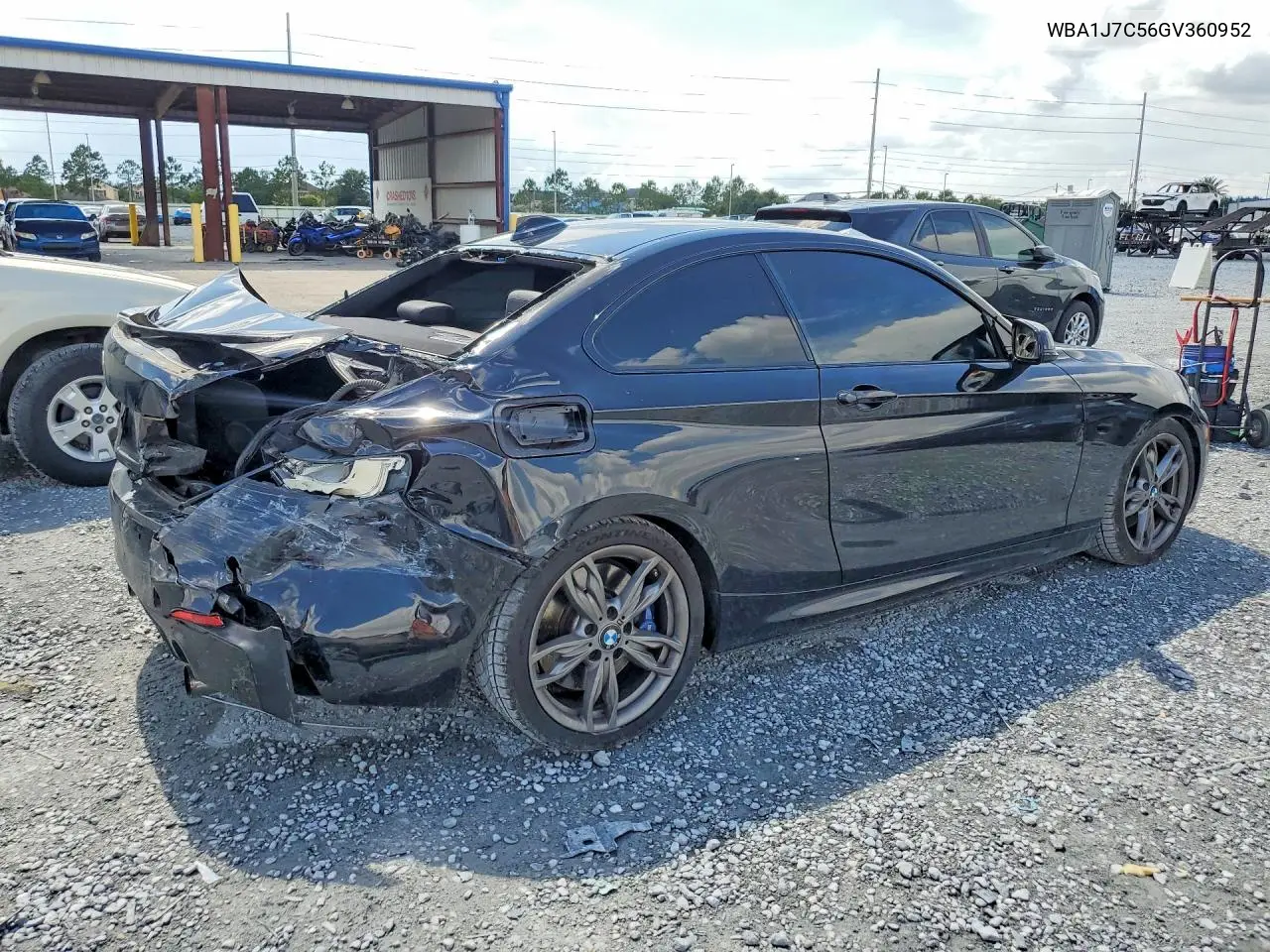 2016 BMW M235I VIN: WBA1J7C56GV360952 Lot: 56514546