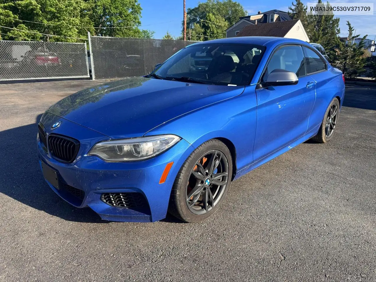 2016 BMW M235Xi VIN: WBA1J9C53GV371709 Lot: 60015956