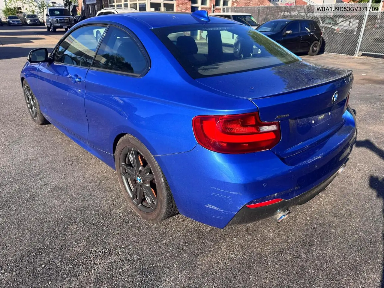 2016 BMW M235Xi VIN: WBA1J9C53GV371709 Lot: 60015956