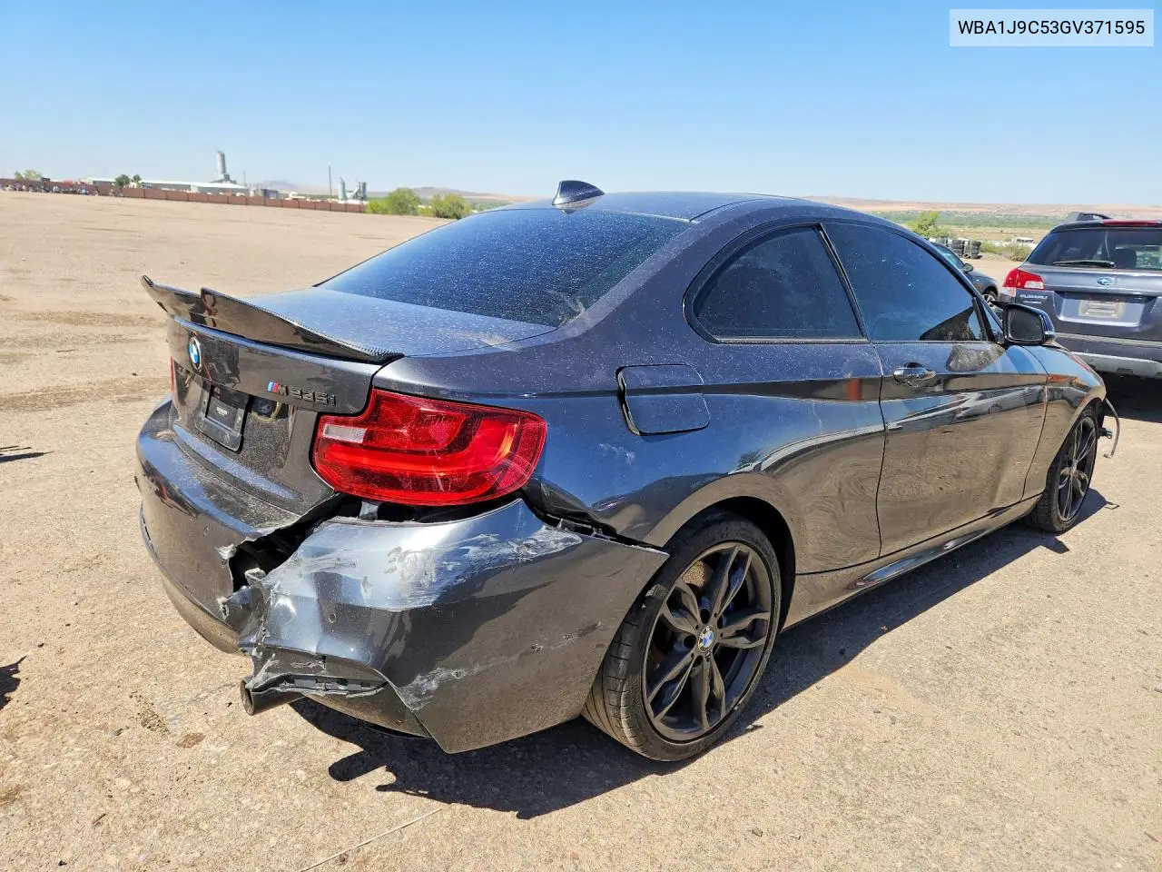 2016 BMW M235Xi VIN: WBA1J9C53GV371595 Lot: 60391236