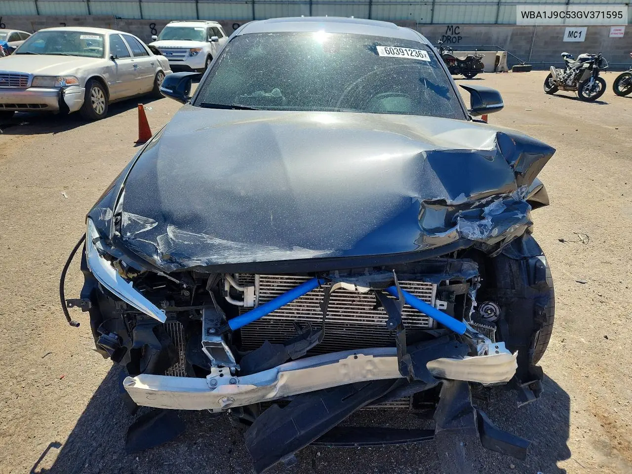 2016 BMW M235Xi VIN: WBA1J9C53GV371595 Lot: 60391236