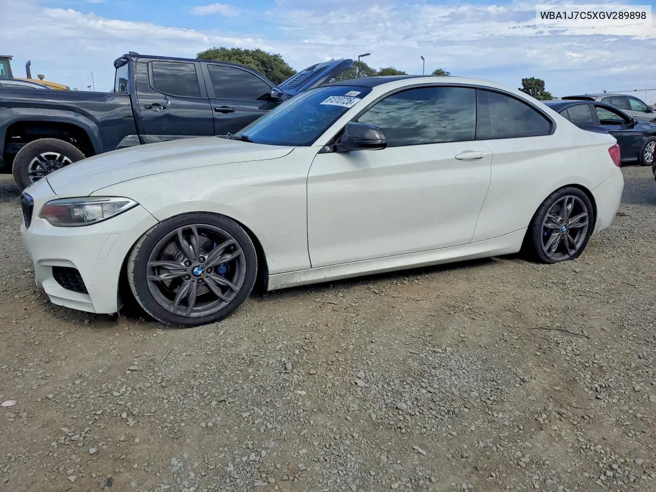 2016 BMW M235I VIN: WBA1J7C5XGV289898 Lot: 61310726