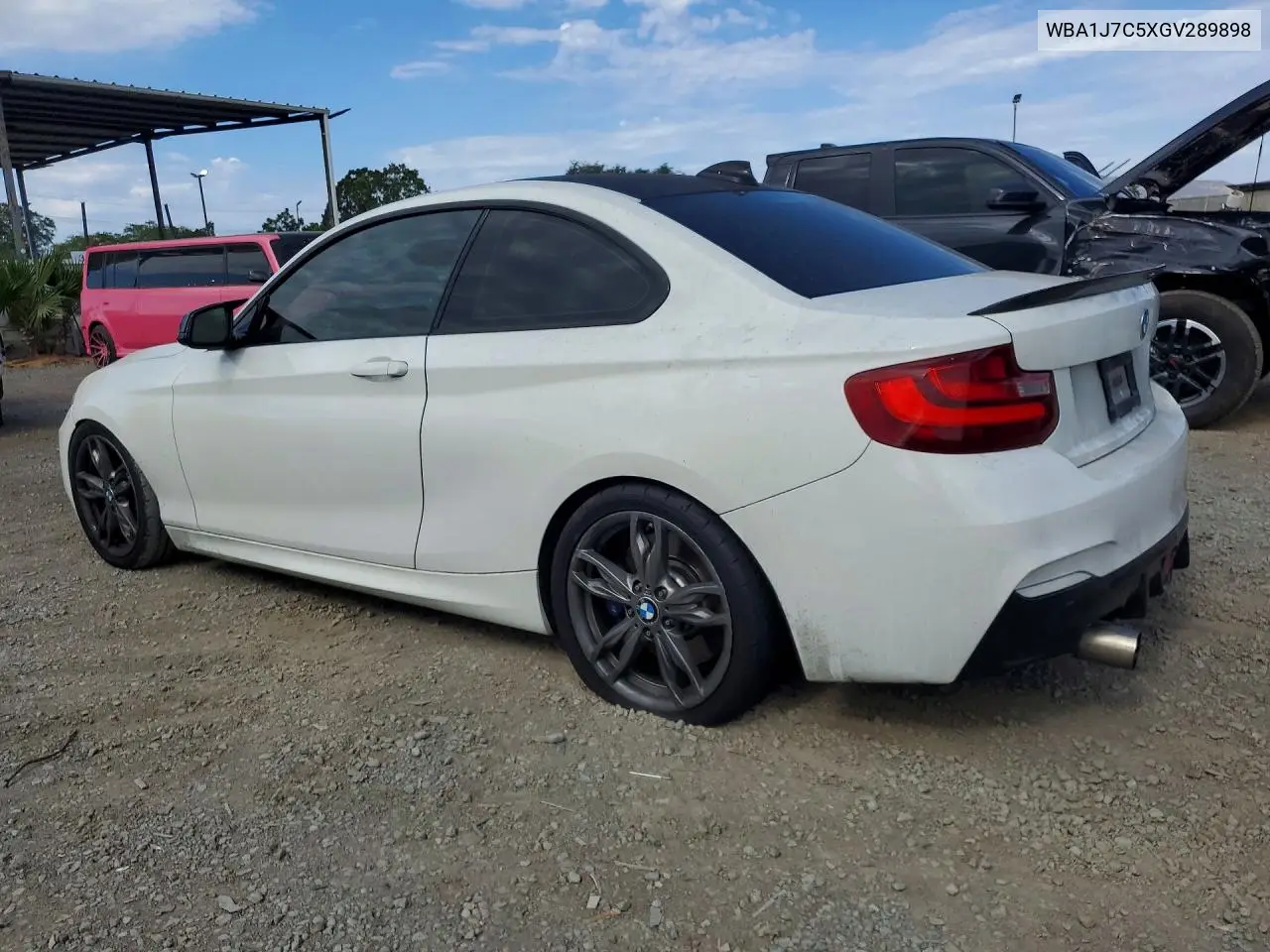 2016 BMW M235I VIN: WBA1J7C5XGV289898 Lot: 61310726