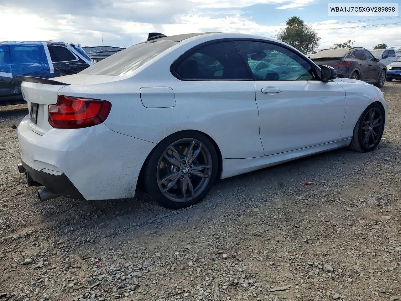 2016 BMW M235I VIN: WBA1J7C5XGV289898 Lot: 61310726