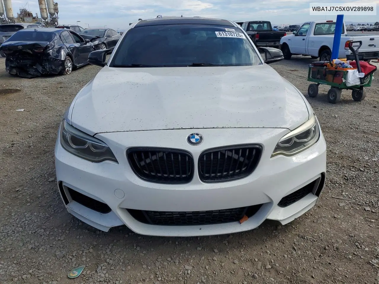 2016 BMW M235I VIN: WBA1J7C5XGV289898 Lot: 61310726