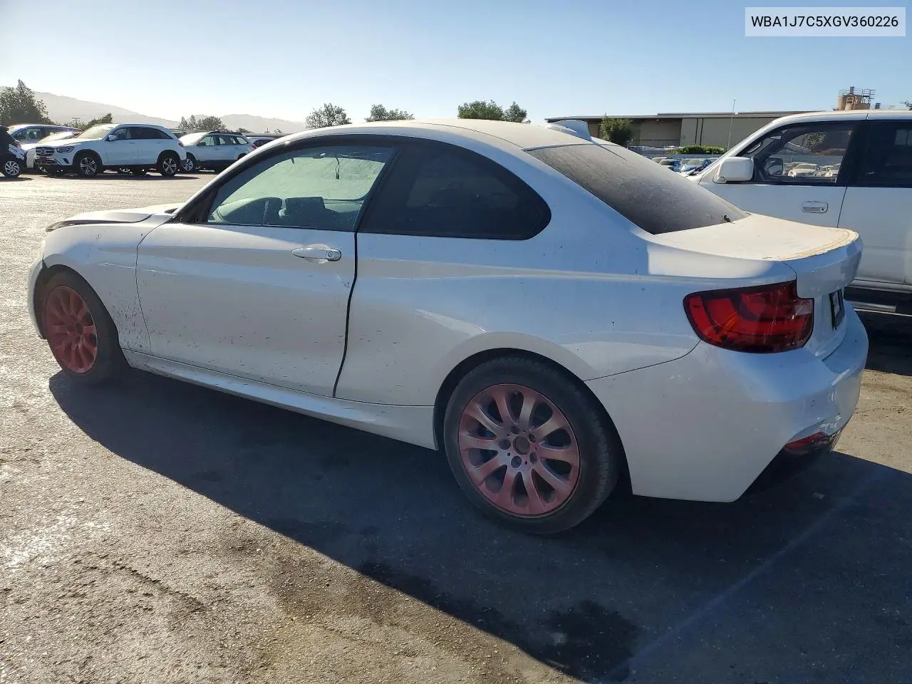 2016 BMW M235I VIN: WBA1J7C5XGV360226 Lot: 61520106