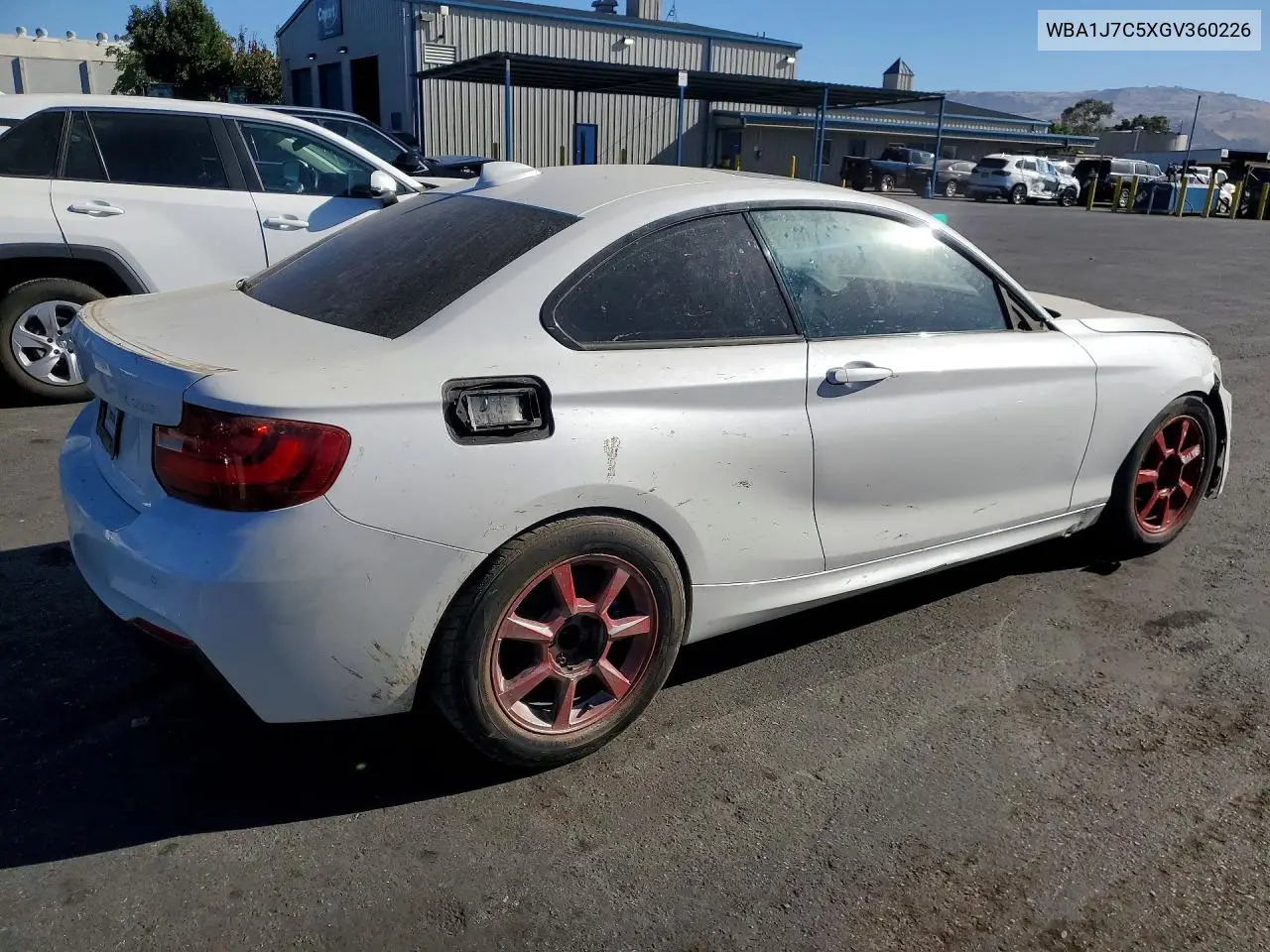 2016 BMW M235I VIN: WBA1J7C5XGV360226 Lot: 61520106