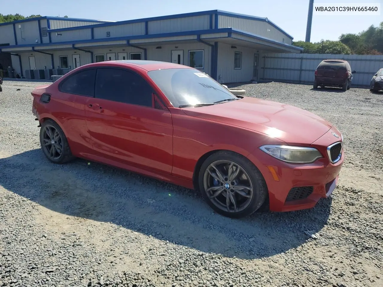 2017 BMW M240I VIN: WBA2G1C39HV665460 Lot: 59624266