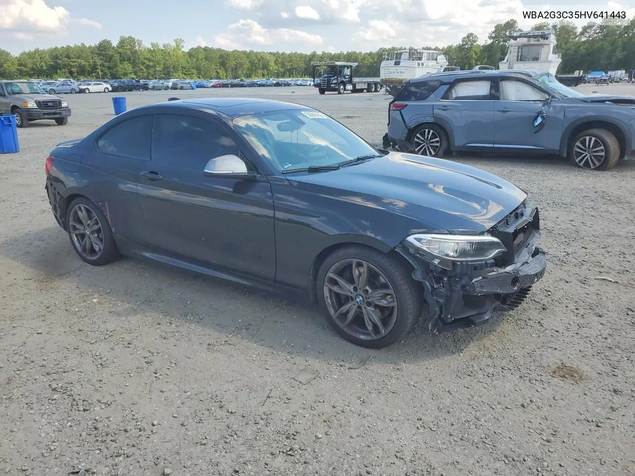 2017 BMW M240Xi VIN: WBA2G3C35HV641443 Lot: 59949166