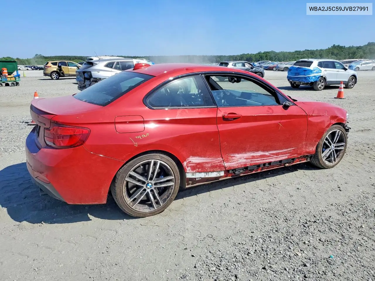 2018 BMW M240I VIN: WBA2J5C59JVB27991 Lot: 53963276