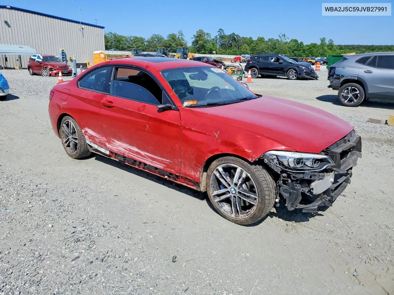 2018 BMW M240I VIN: WBA2J5C59JVB27991 Lot: 53963276