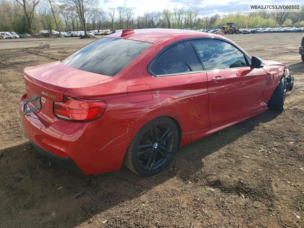 2018 BMW M240Xi VIN: WBA2J7C53JVD60552 Lot: 56605316