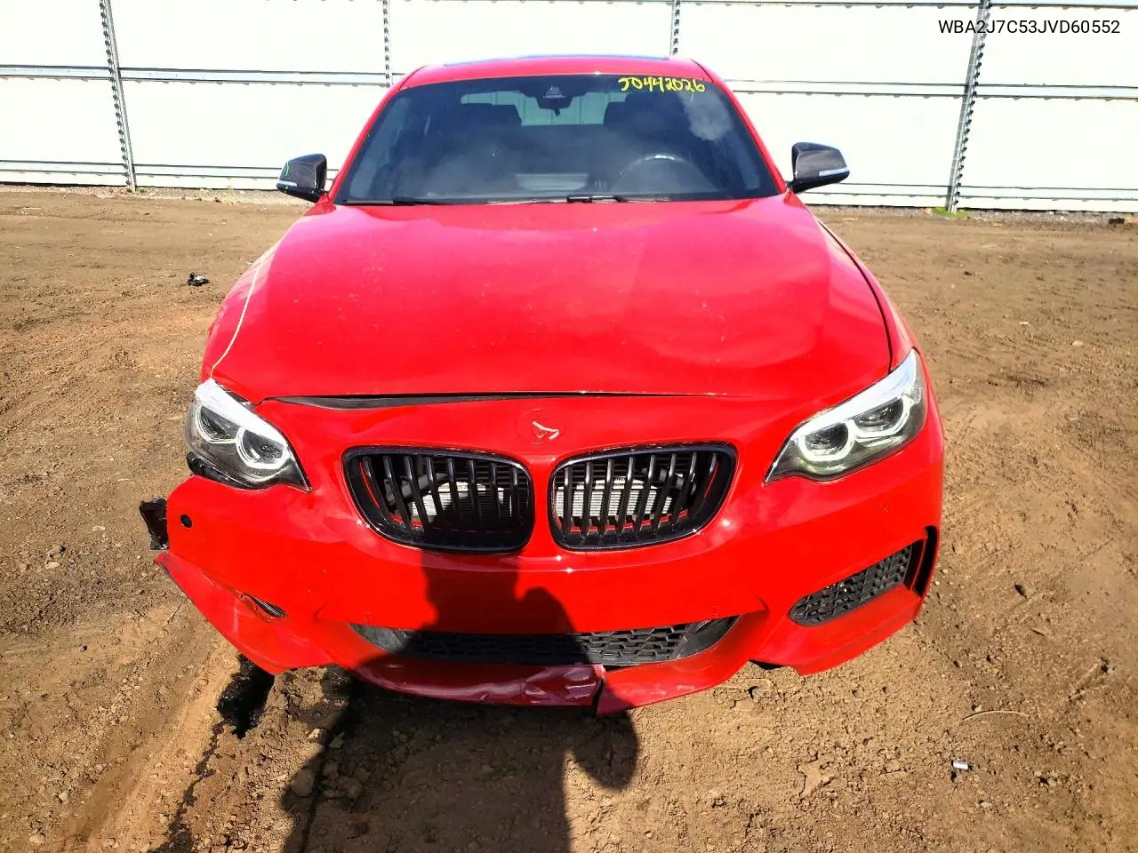 2018 BMW M240Xi VIN: WBA2J7C53JVD60552 Lot: 56605316