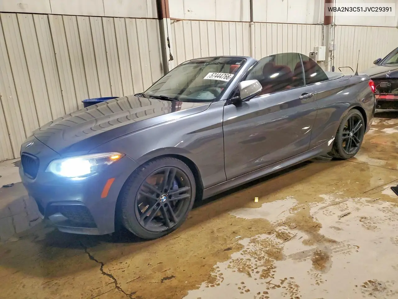 2018 BMW M240Xi VIN: WBA2N3C51JVC29391 Lot: 57444766