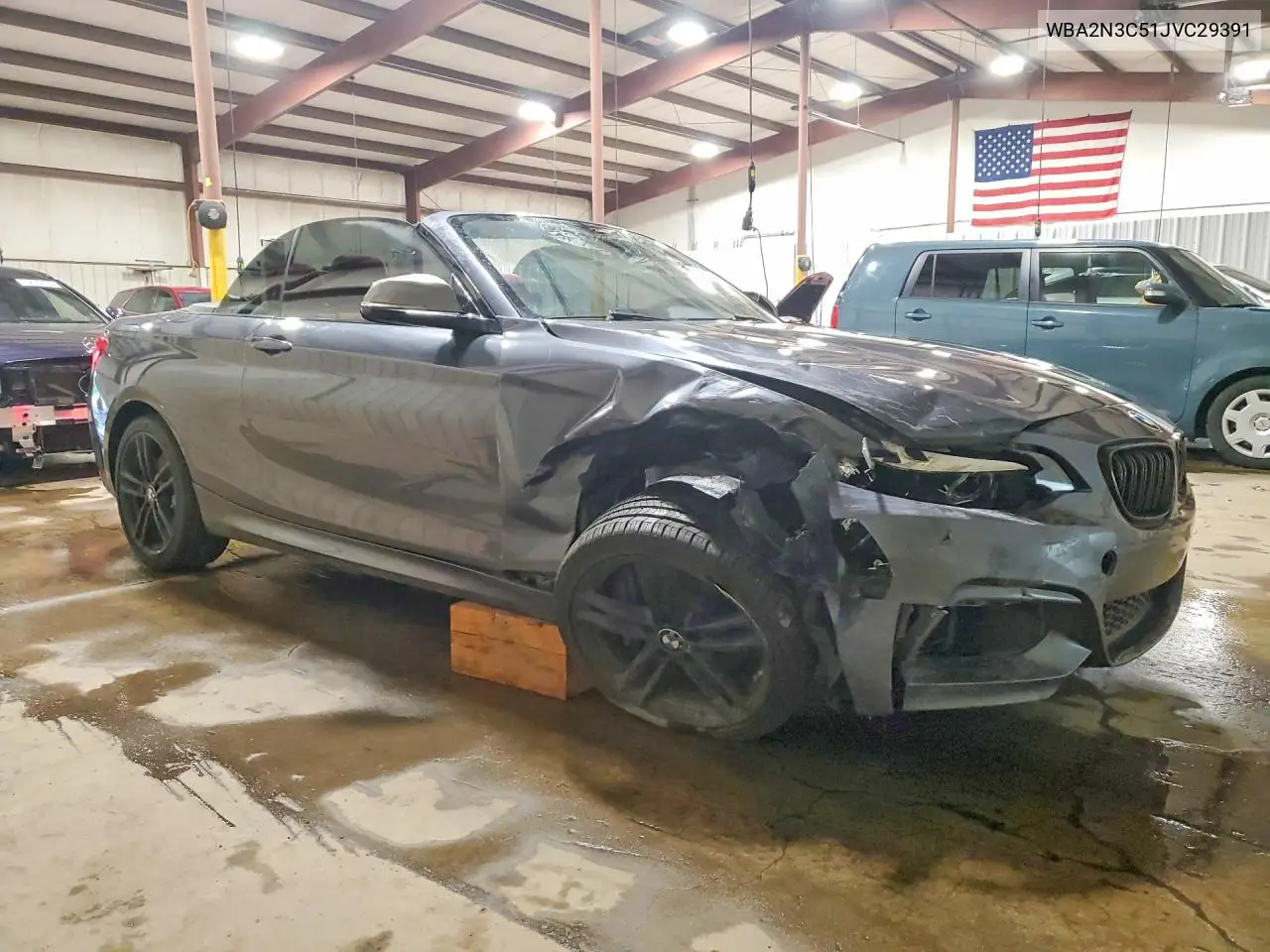 2018 BMW M240Xi VIN: WBA2N3C51JVC29391 Lot: 57444766