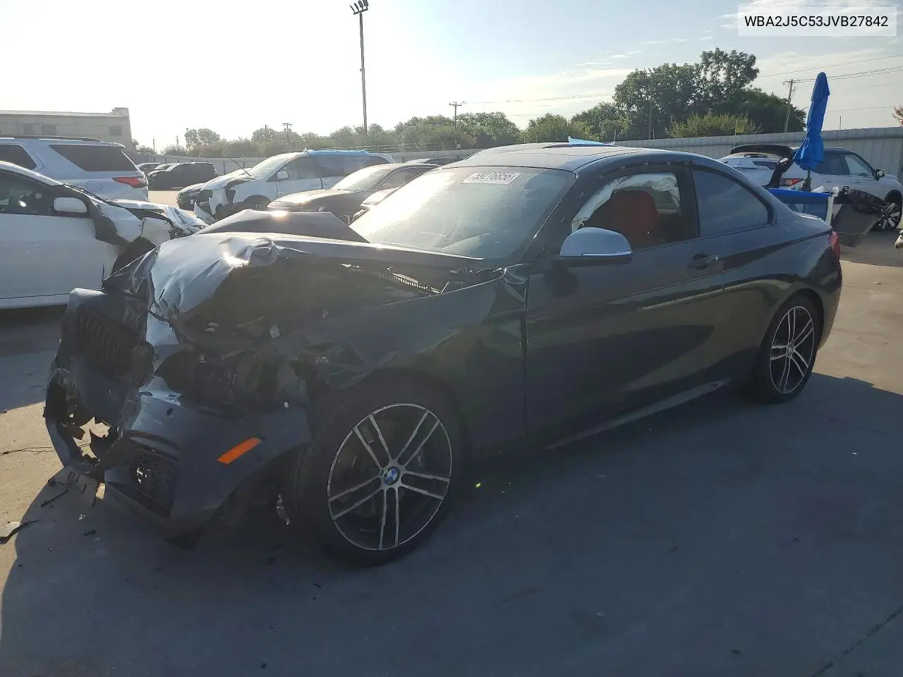 2018 BMW M240I VIN: WBA2J5C53JVB27842 Lot: 59276856