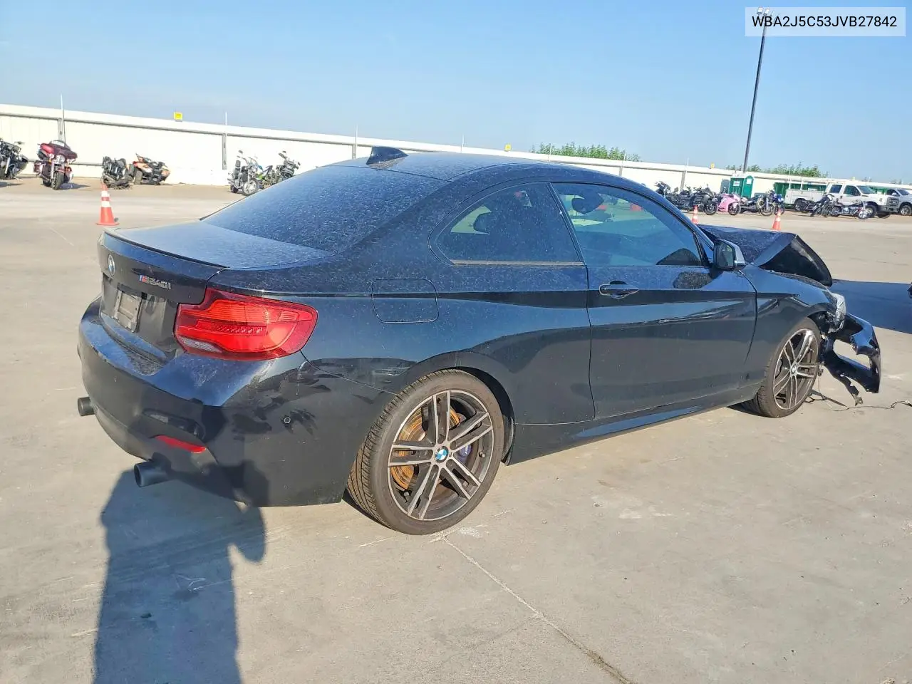 2018 BMW M240I VIN: WBA2J5C53JVB27842 Lot: 59276856