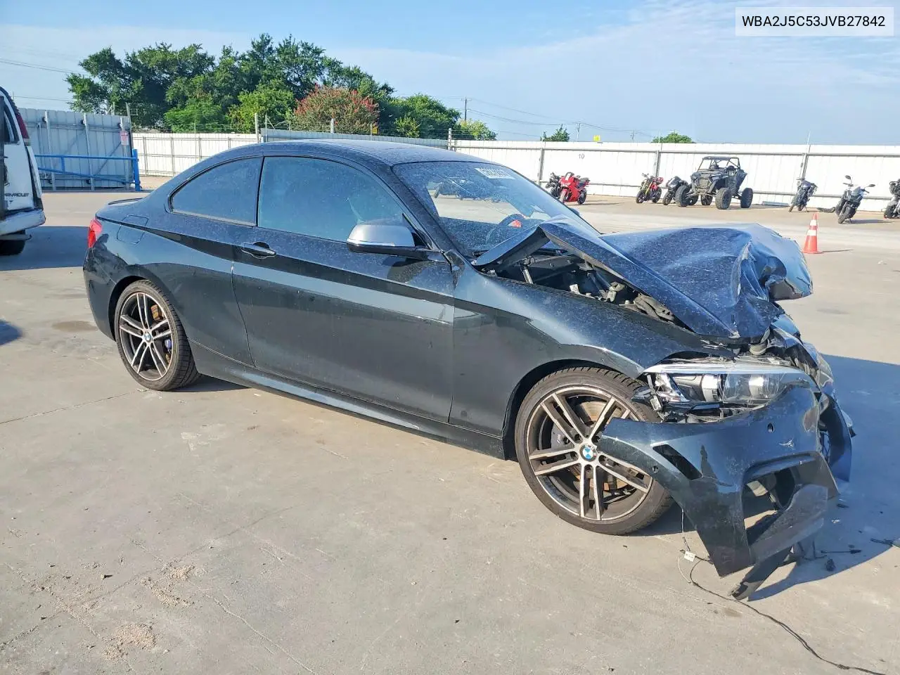 2018 BMW M240I VIN: WBA2J5C53JVB27842 Lot: 59276856