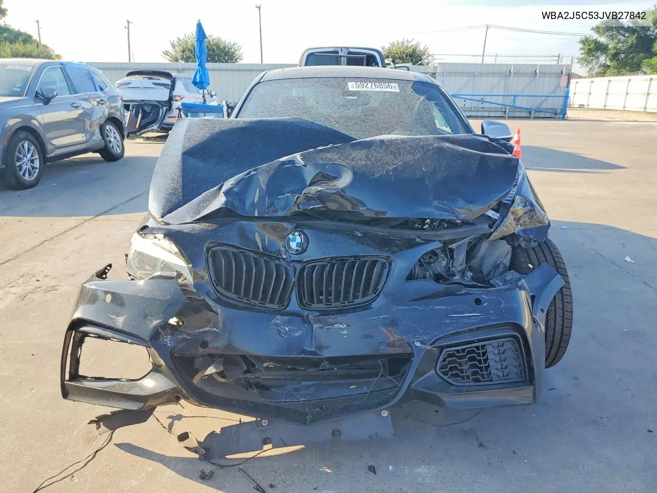 2018 BMW M240I VIN: WBA2J5C53JVB27842 Lot: 59276856