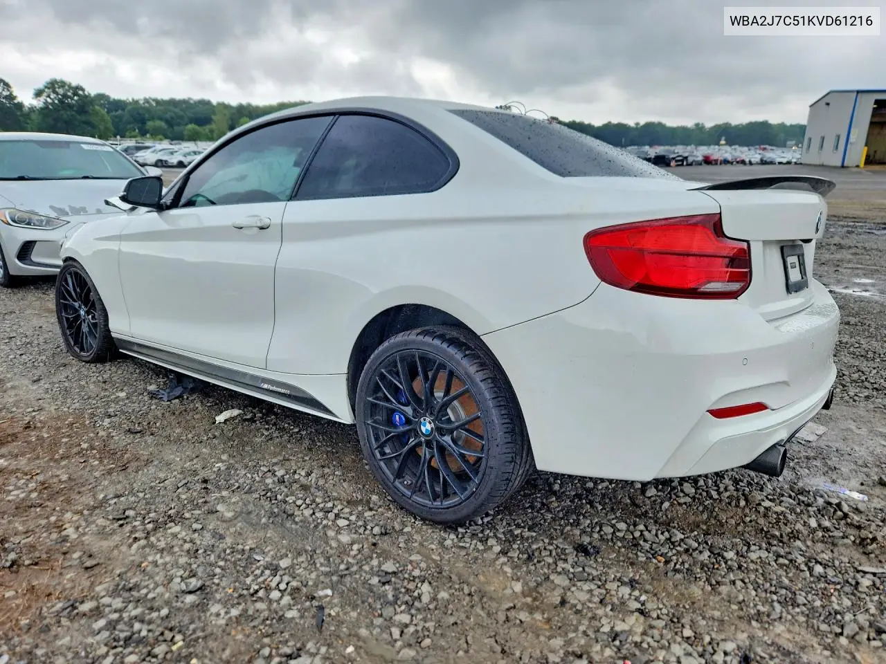 2019 BMW M240Xi VIN: WBA2J7C51KVD61216 Lot: 59402286