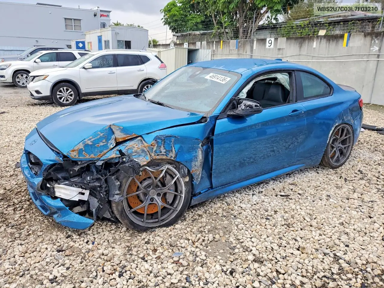 2020 BMW M2 Competition VIN: WBS2U7C03L7F03210 Lot: 46914136