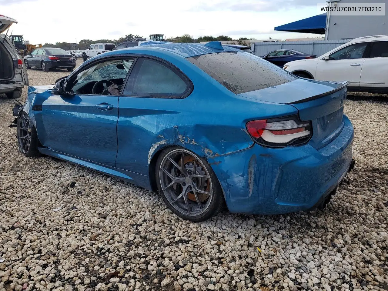 2020 BMW M2 Competition VIN: WBS2U7C03L7F03210 Lot: 46914136