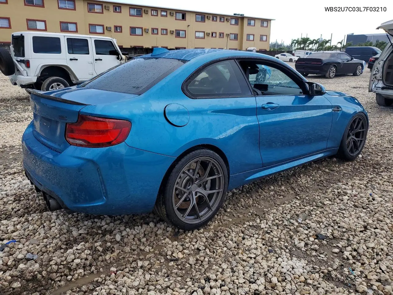 2020 BMW M2 Competition VIN: WBS2U7C03L7F03210 Lot: 46914136