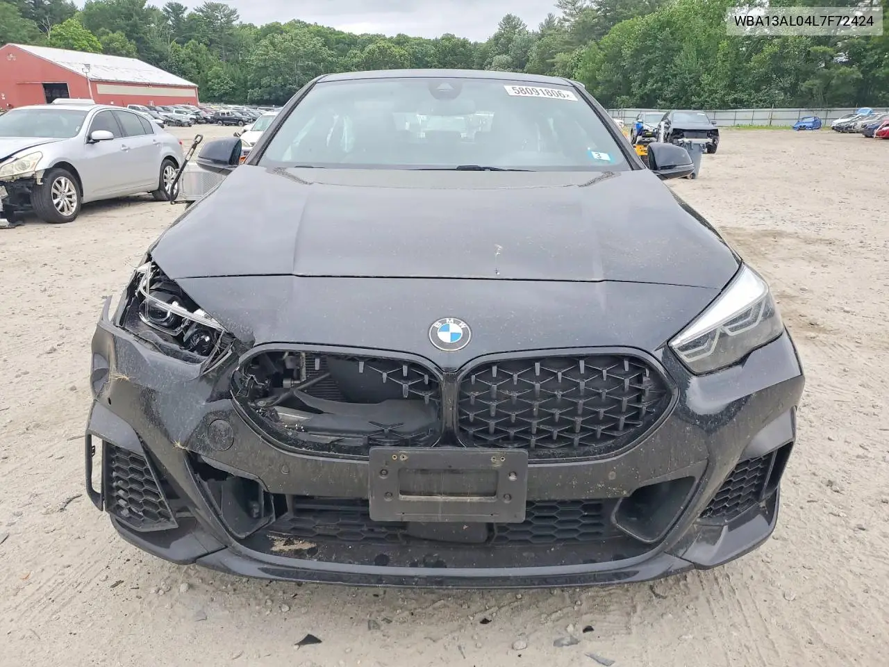 2020 BMW M235Xi VIN: WBA13AL04L7F72424 Lot: 58091806