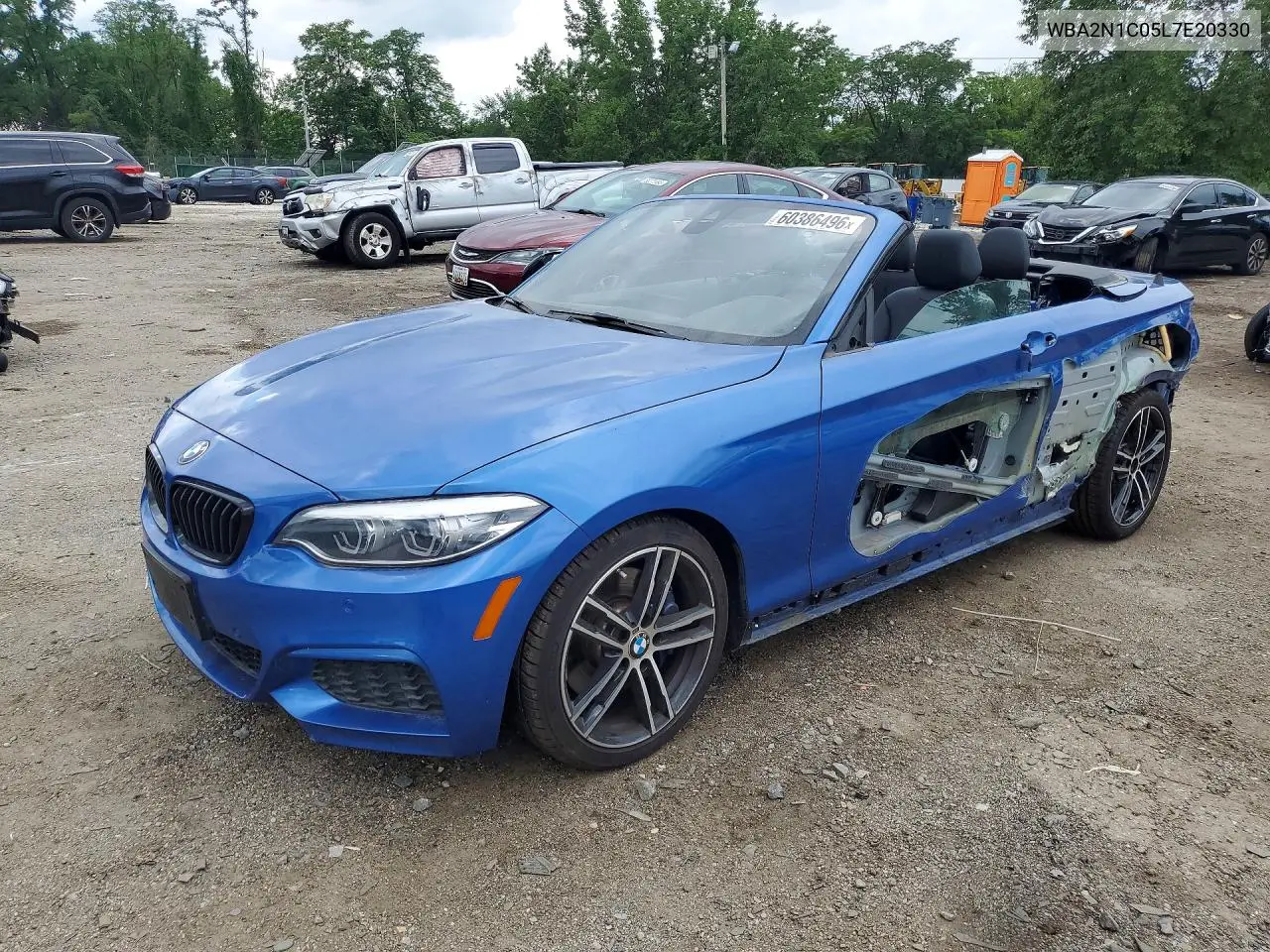 2020 BMW M240I VIN: WBA2N1C05L7E20330 Lot: 60386496