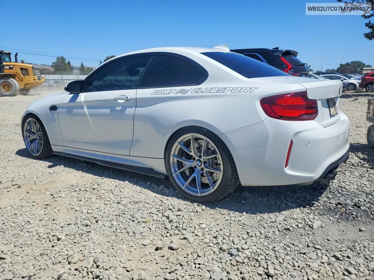2021 BMW M2 Competition VIN: WBS2U7C07M7J69407 Lot: 56829306