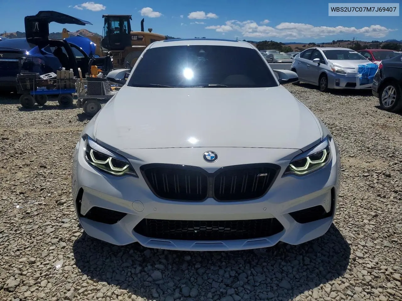 2021 BMW M2 Competition VIN: WBS2U7C07M7J69407 Lot: 56829306
